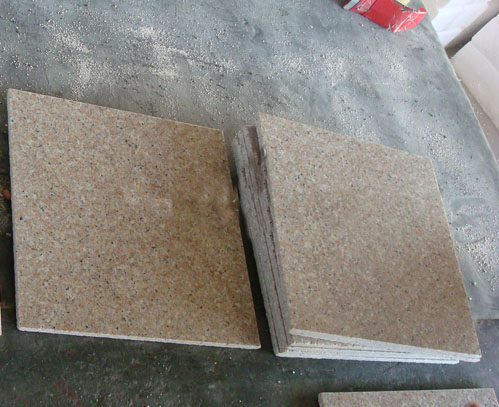 Shrimp Red granite tiles