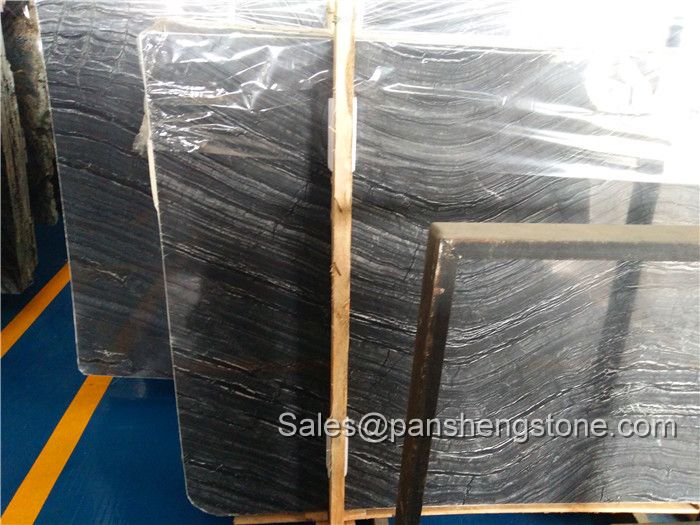 Black fossil marble slab   Marble Slabs