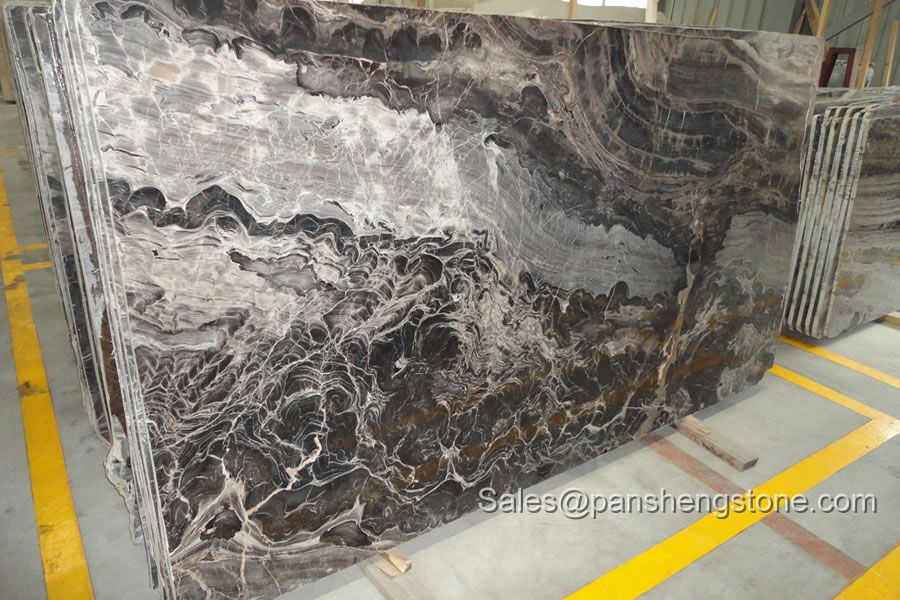 Cappuccino woodstone marble slab   Marble Slabs