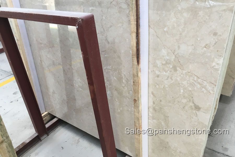 Carman beige marble slab   Marble Slabs