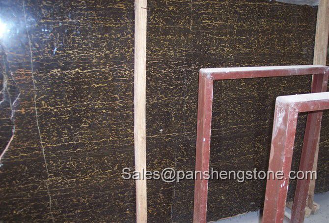 Chinese portoro marble slab   Marble Slabs