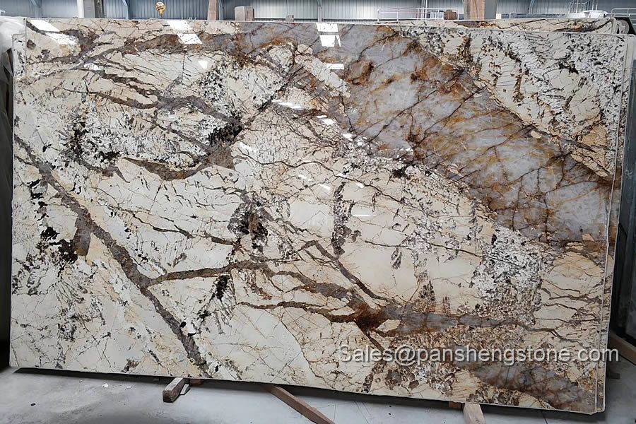 Galaxy gold luxury stone slab   Luxury Stone