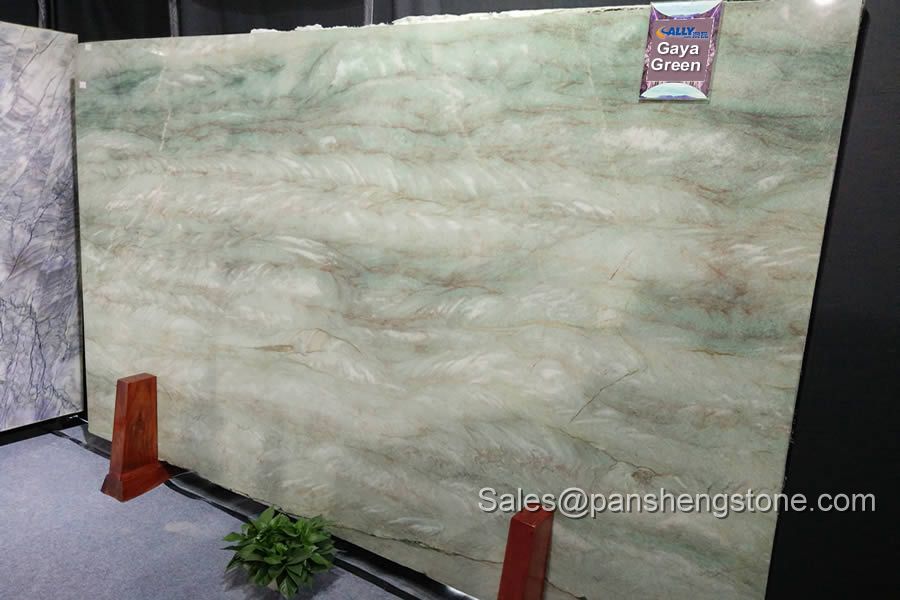 Gaya green luxury stone slab   Luxury Stone