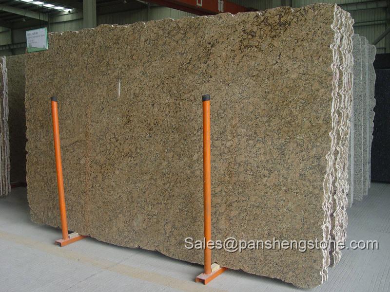 Giallo fioroto granite slab   Granite Slabs