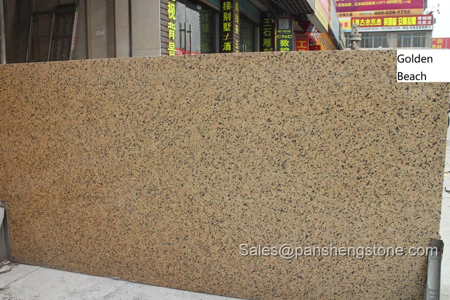 Golden beach granite slab   Granite Slabs