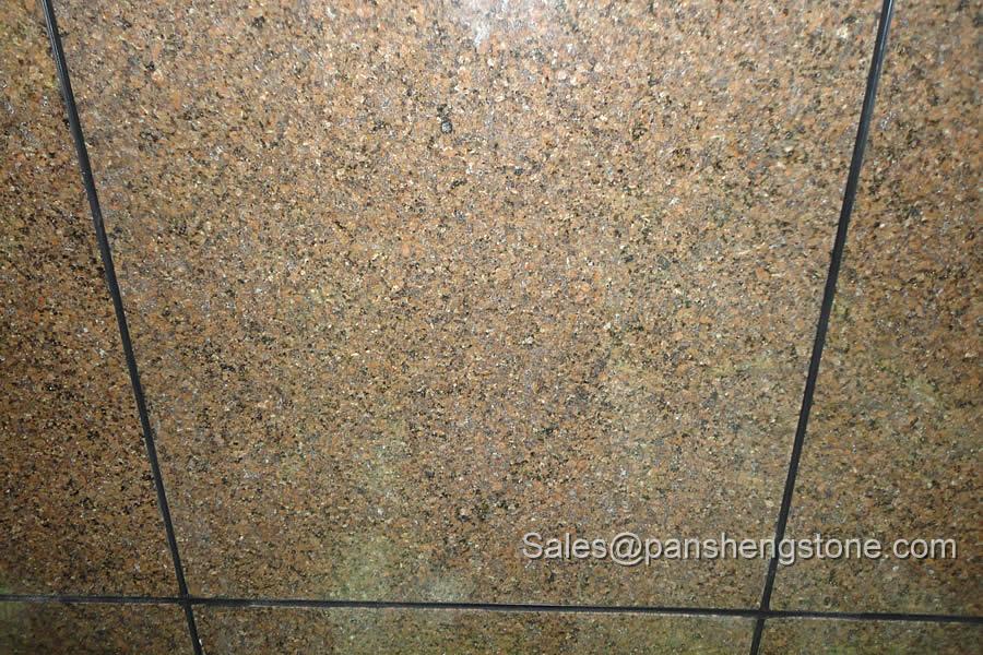 Golden brown granite slab   Granite Slabs