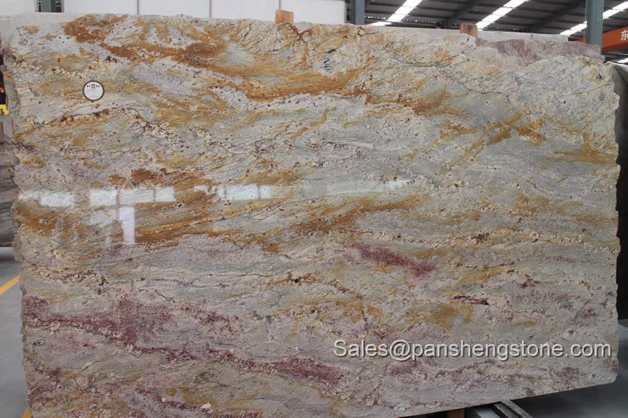 Golden rustic granite slab   Granite Slabs