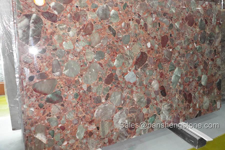 Green rock granite slab   Granite Slabs