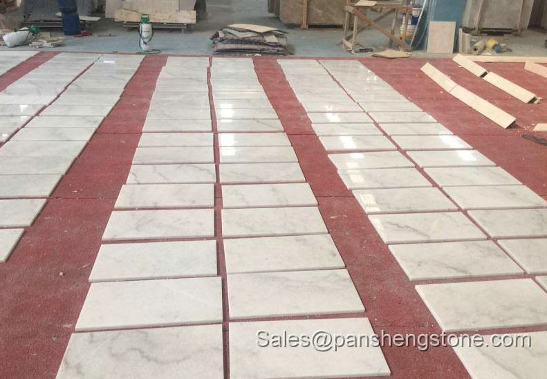 Guangxi white marble tile   Marble Tiles