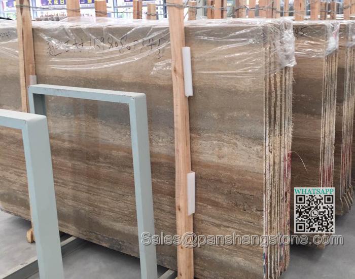 Italy silvery travertine Travertine slab   Travertine Slabs