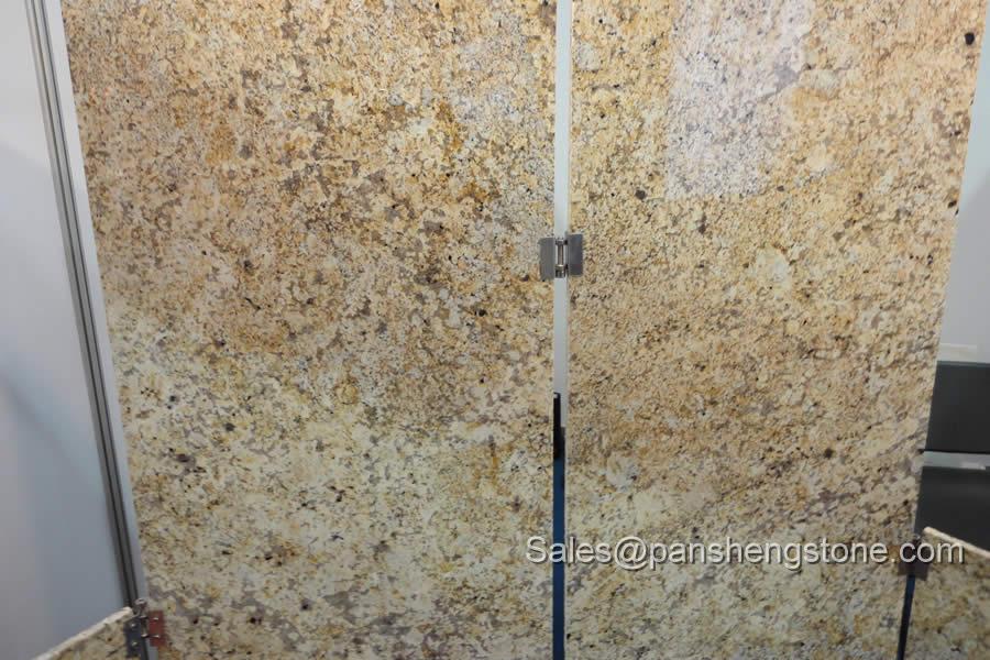 Namibia yellow granite slab   Granite Slabs