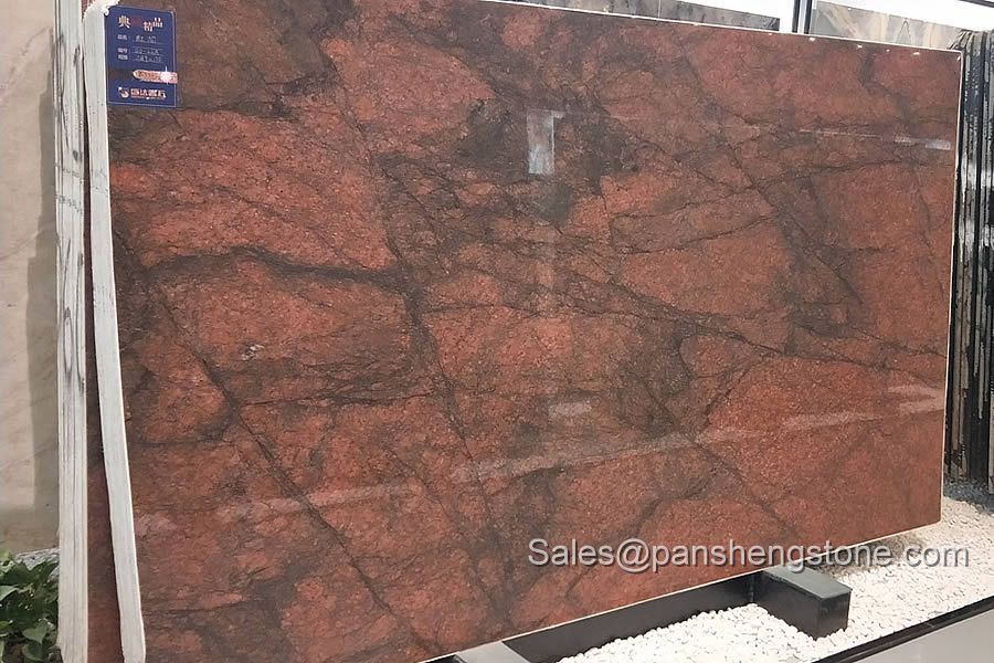 Pakistan red luxury stone slab   Luxury Stone