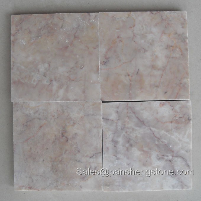 Qinghong cream marble tile   Marble Tiles