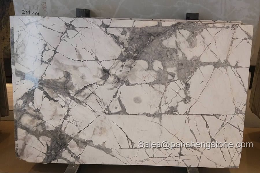 Romantic white luxury stone slab   Luxury Stone