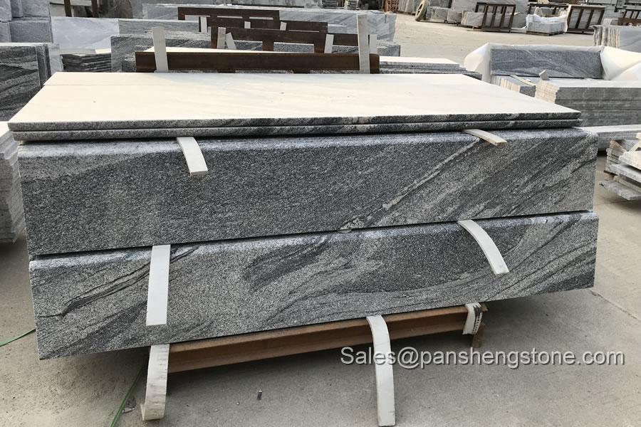 Santiago viscont white granite slab   Granite Slabs