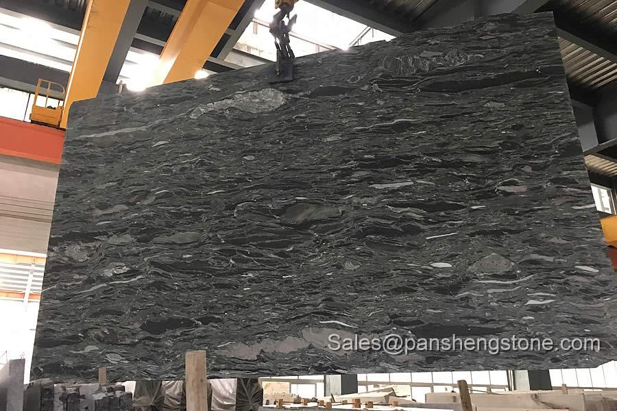 Sea green granite slab   Granite Slabs