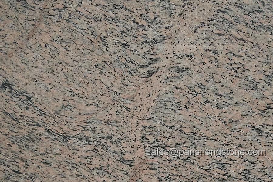 Tiger skin red indian granite slab   Granite Slabs