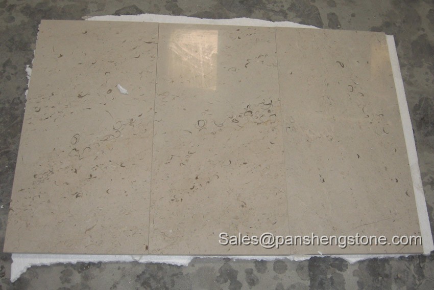 Vein cream marble tile   Marble Tiles