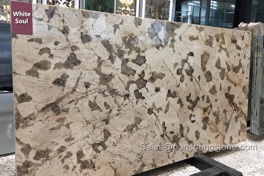 White soul granite slab   Granite Slabs