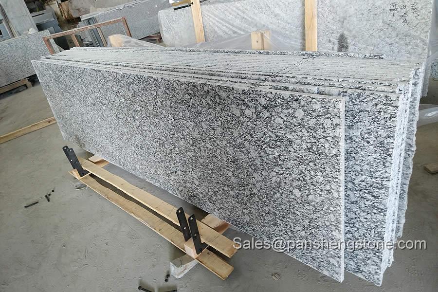 White sparkle granite slab   Granite Slabs