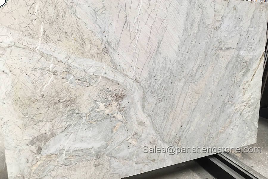 White tajmahal luxury stone slab   Luxury Stone