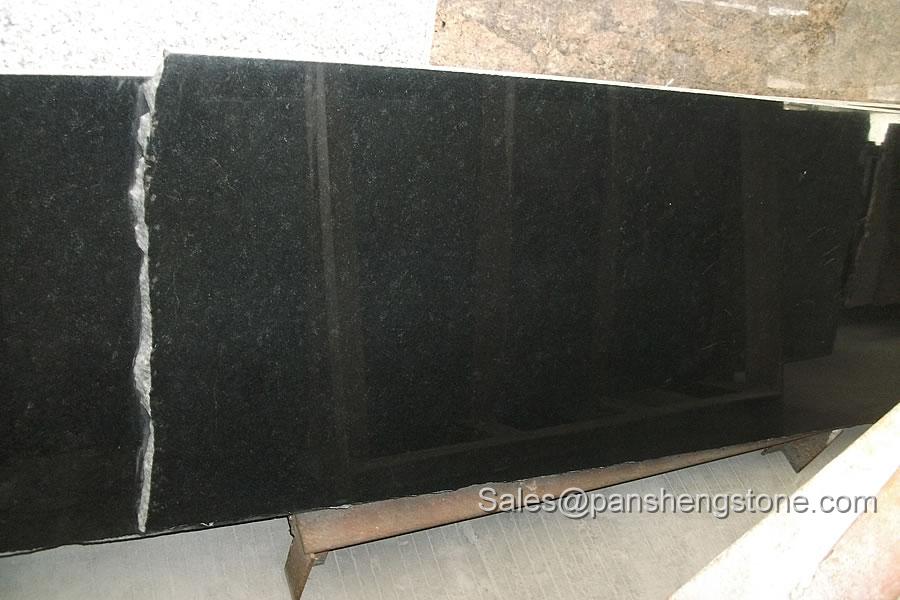 Zimbabwe black granite slab   Granite Slabs
