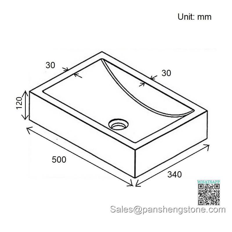 stone bathroom sink