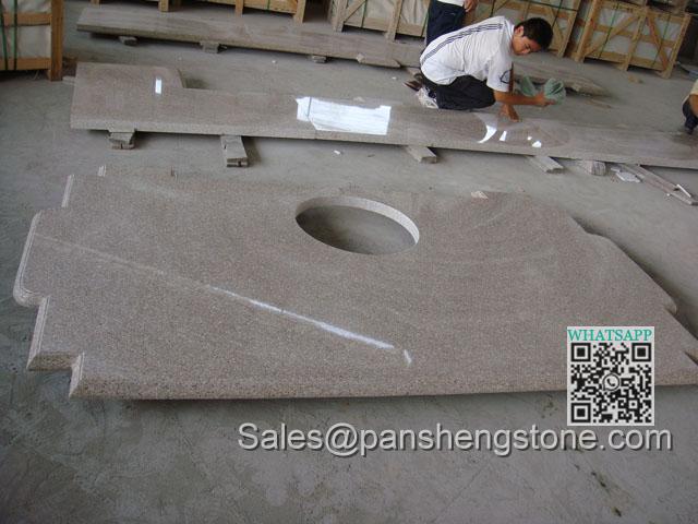 China yellow stone tops   Granite countertops