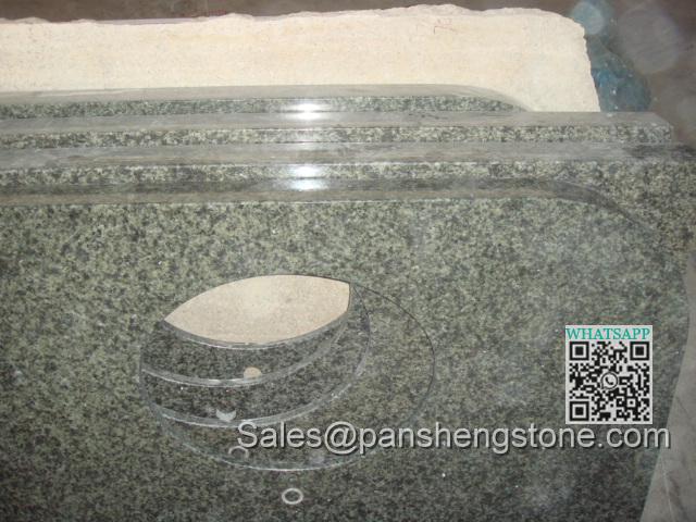 Green stone vanity top   Granite Vanity top