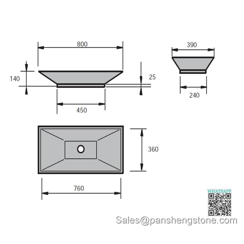 stone bathroom sink