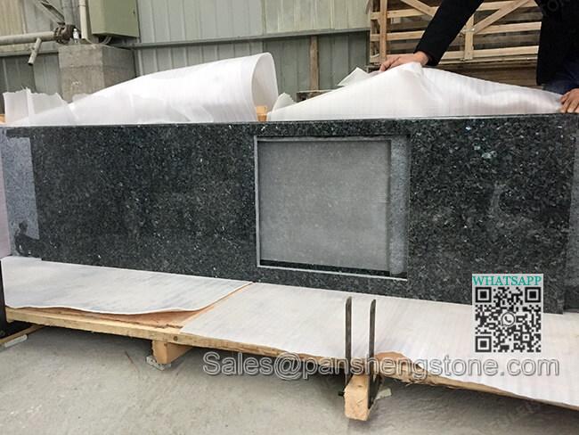 Blue pearl granite countertop