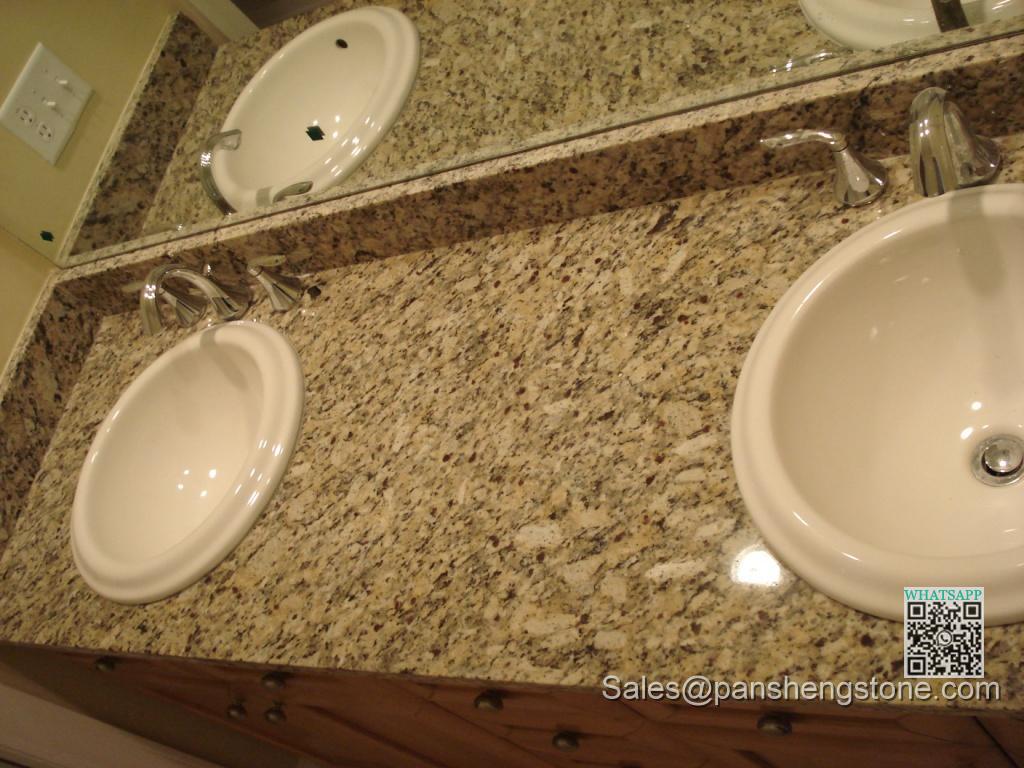 Stone bathroom vanity top   Granite Vanity top