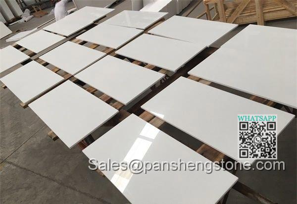 Super nano white crystallized glass   Nanoglass countertops