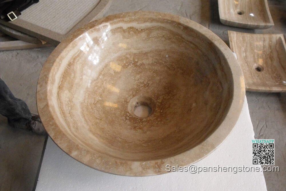 Stone vessel sink