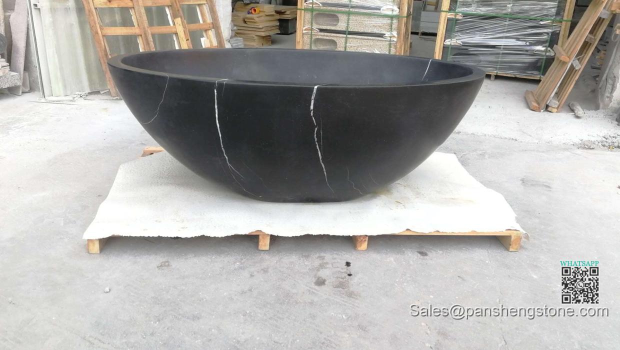 Granite bathtub