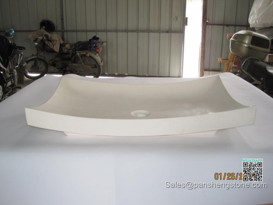 Stone vessel sink