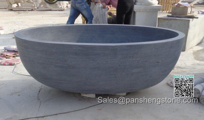 Stone bathtub