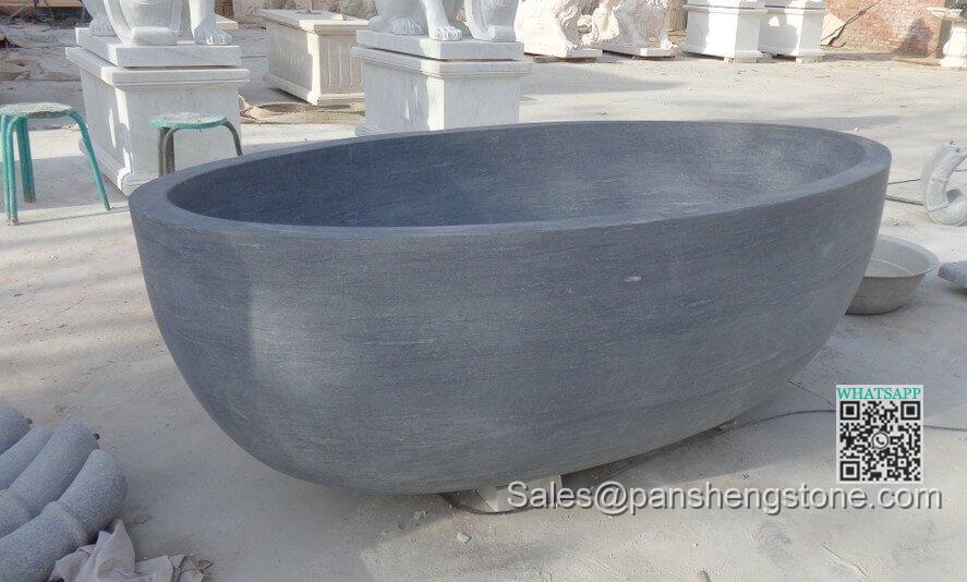 Granite bathtub