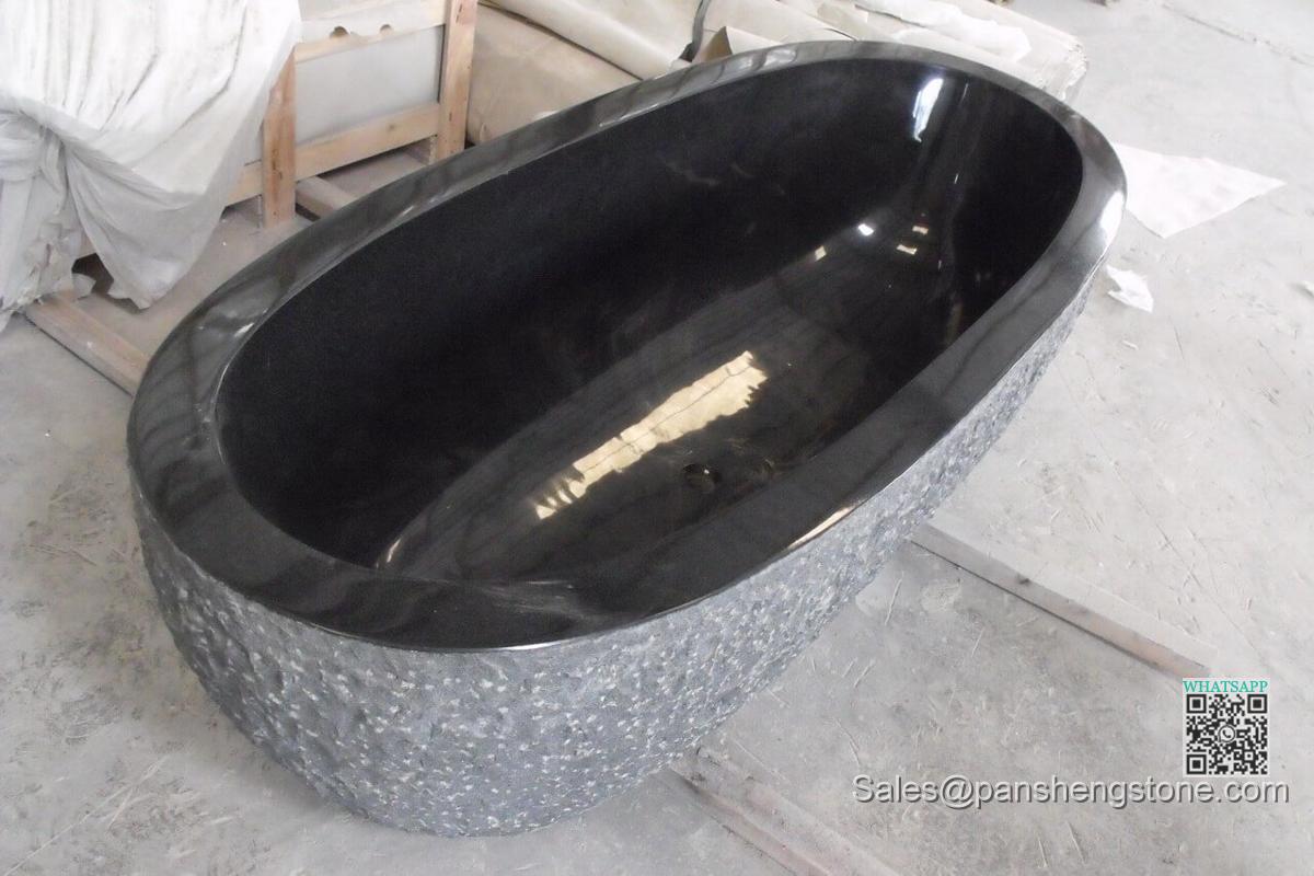 Stone bathtub