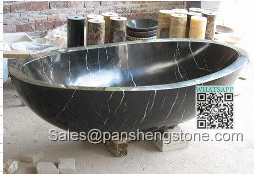 Stone bathtub