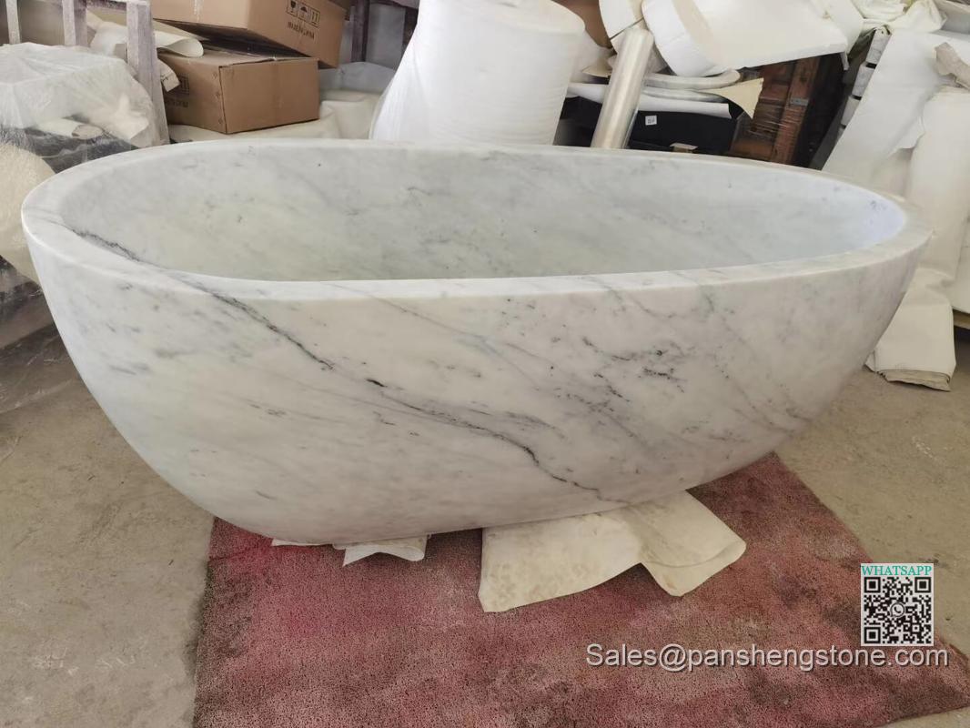 Stone bathtub