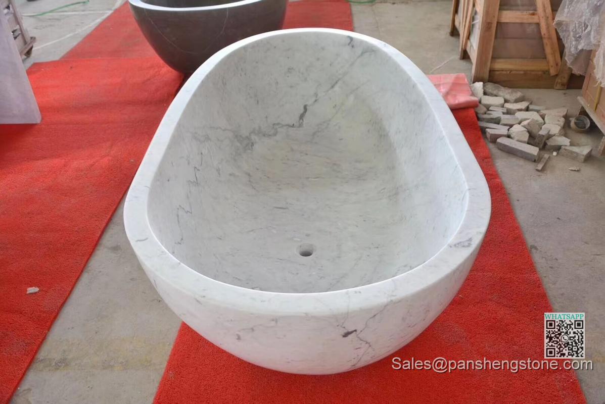 Travertine tub