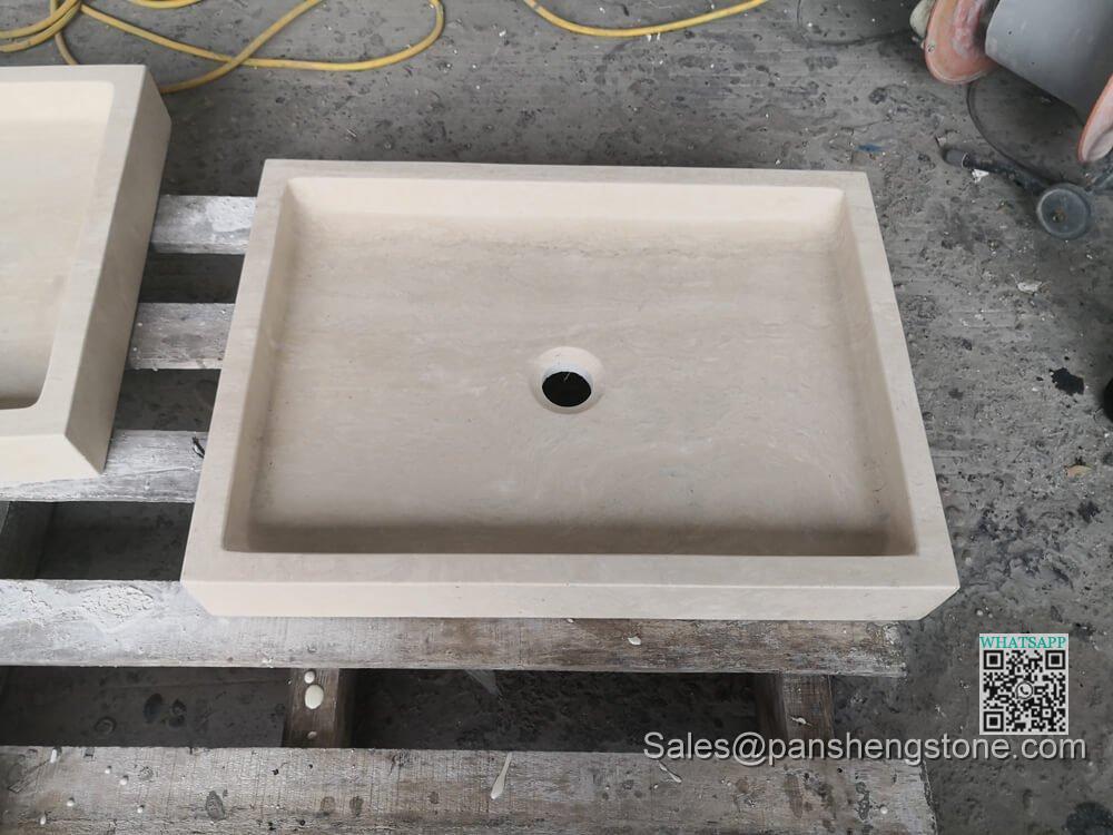 Travertine Sink