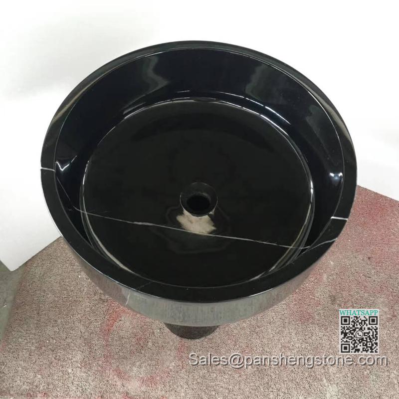 Onyx pedestal sink