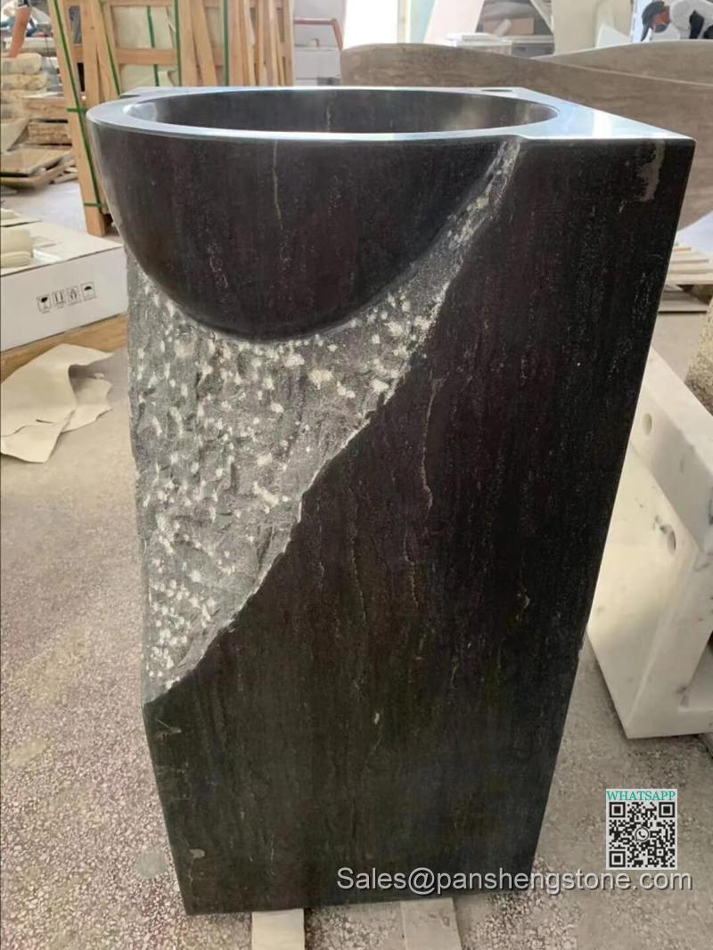 Onyx pedestal sink