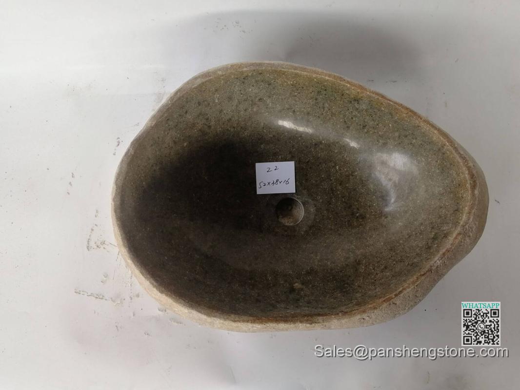 Stone vessel sink