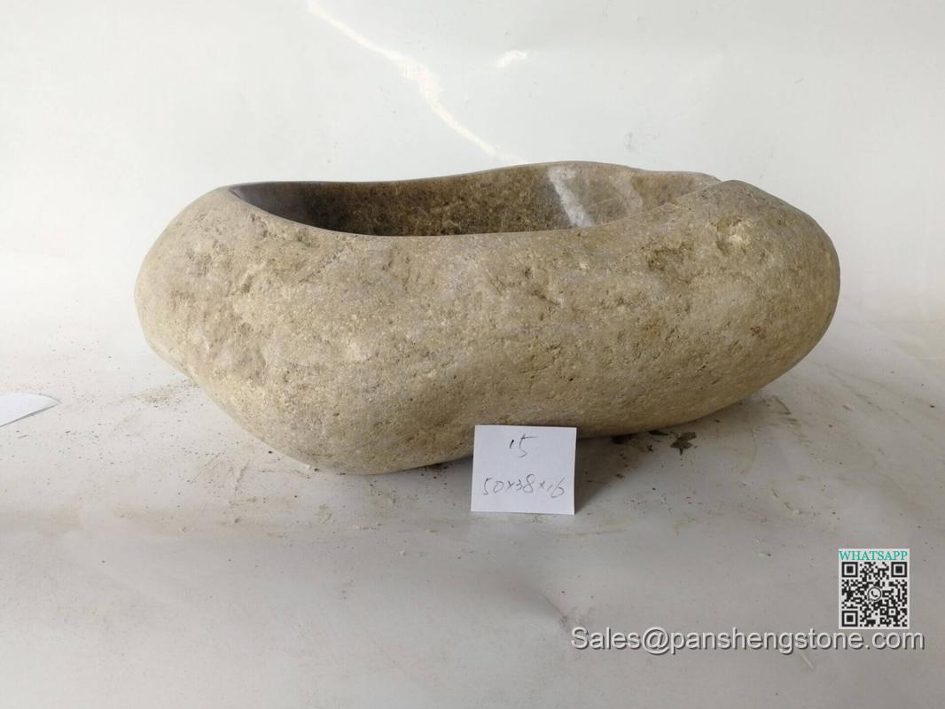 Stone vessel sink