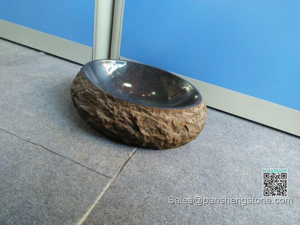 Stone vessel sink