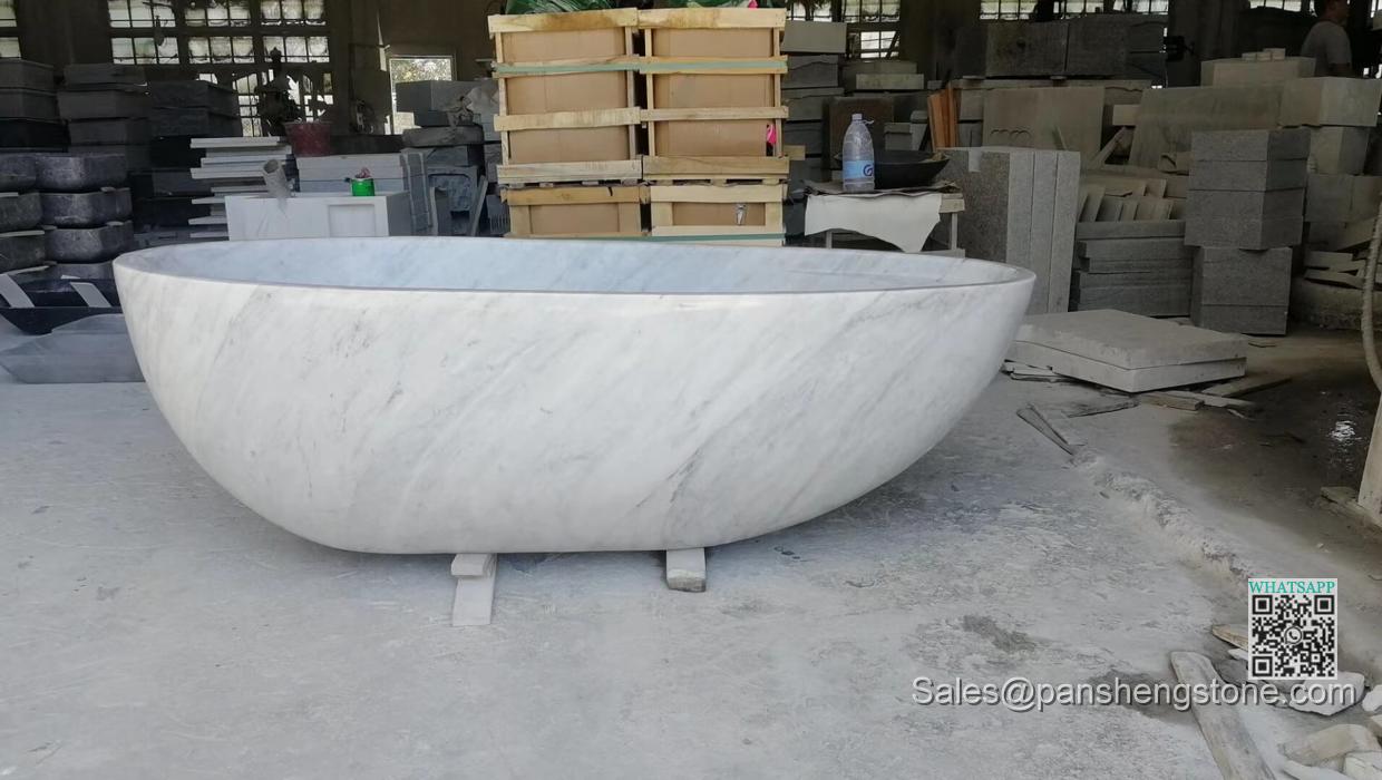 Marble bathtub