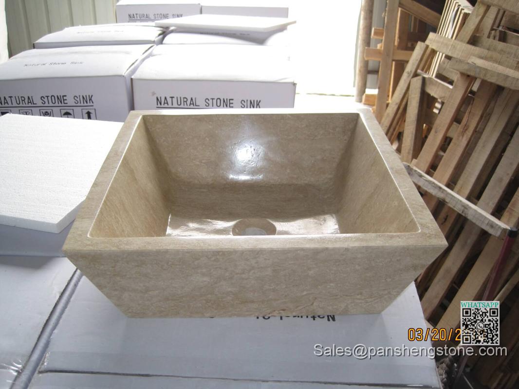 Travertine Sink